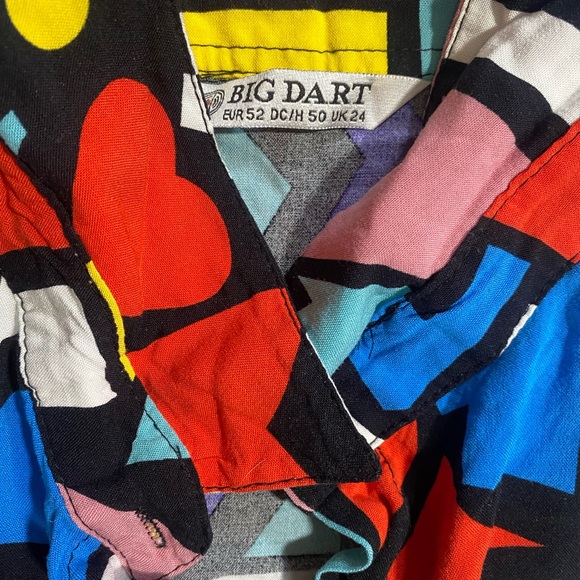 Big dart 90’s inspired print - Picture 5 of 5